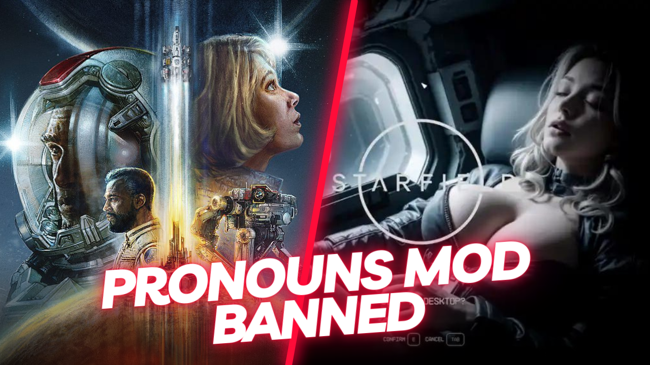 Pronouns and Nexus Mods Starfield #starfield #fyp #gaming #gamer #t